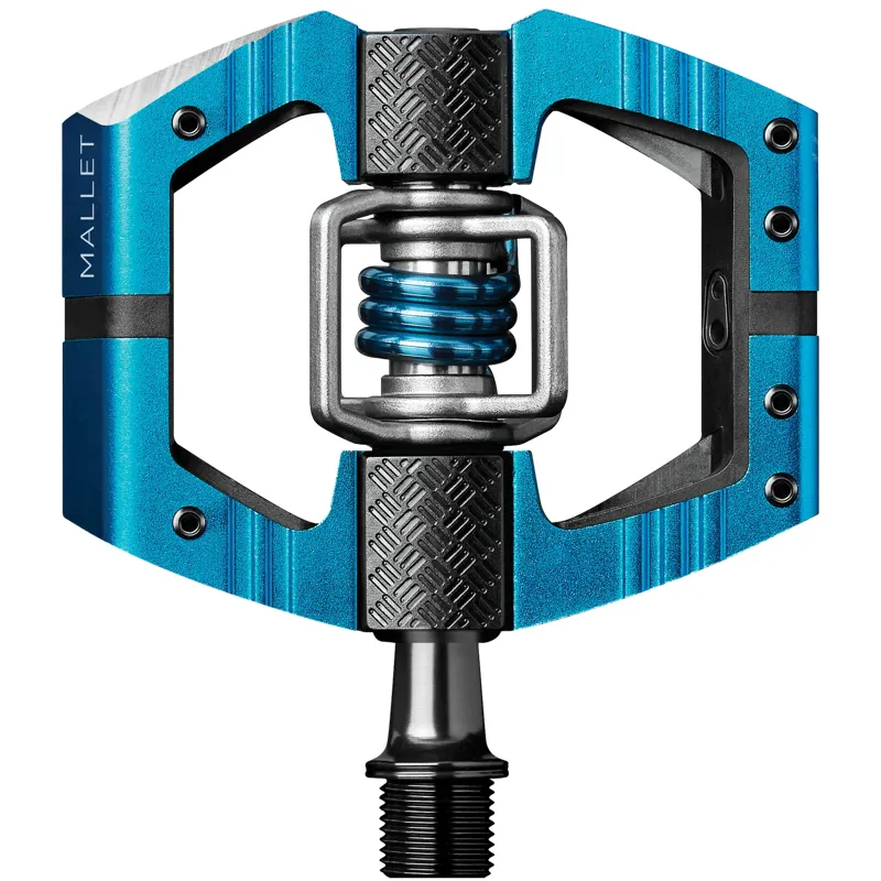 Crank Brothers Mallet E Clipless MTB Pedals - Blue
