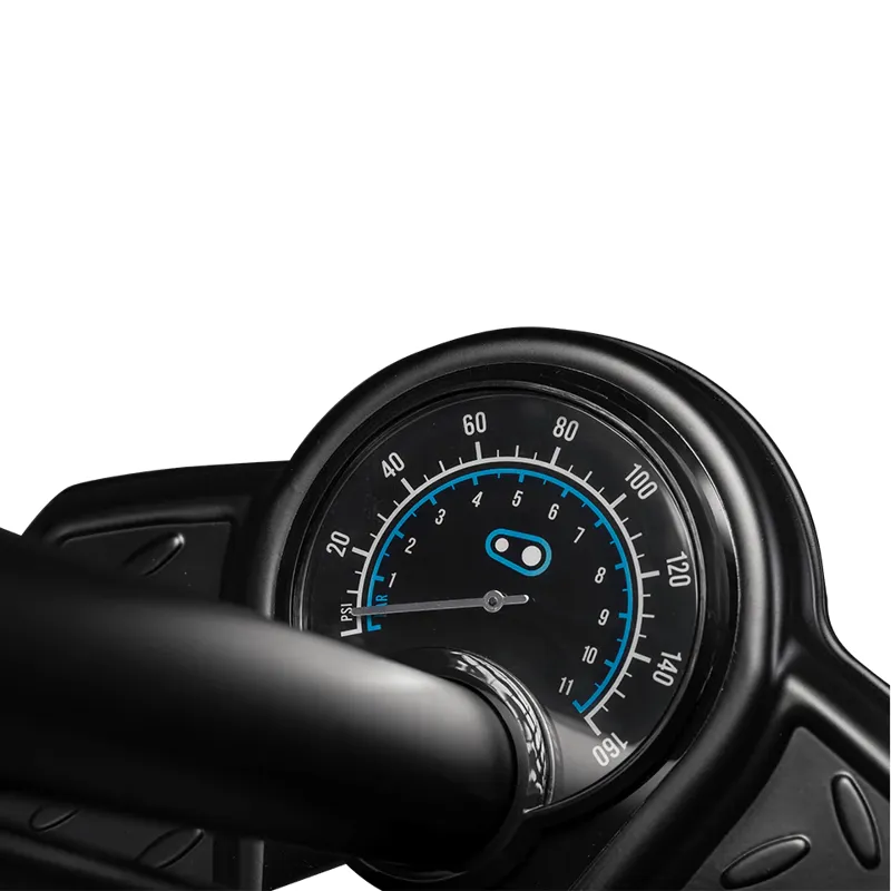 Crank Brothers Sapphire 160psi Track Pump - Black-1