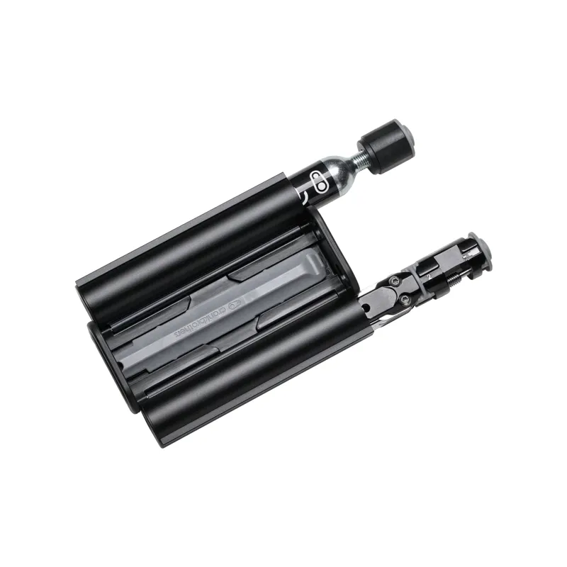 Crank Brothers TT17 SOS Twin Tube Tool Kit - Black/Silver-3