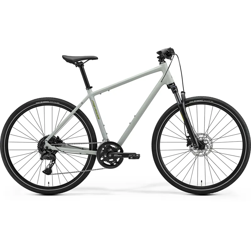 Merida Crossway 300 2027 Hybrid Bike - Early Moss Grey