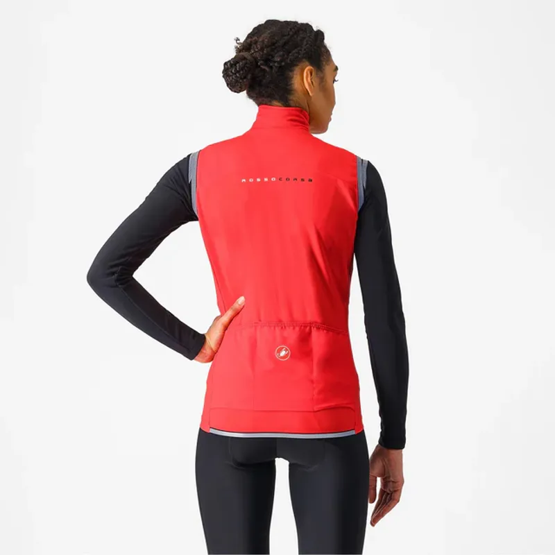 Castelli Perfetto RoS 2 Women's Vest - Hibiscus-1