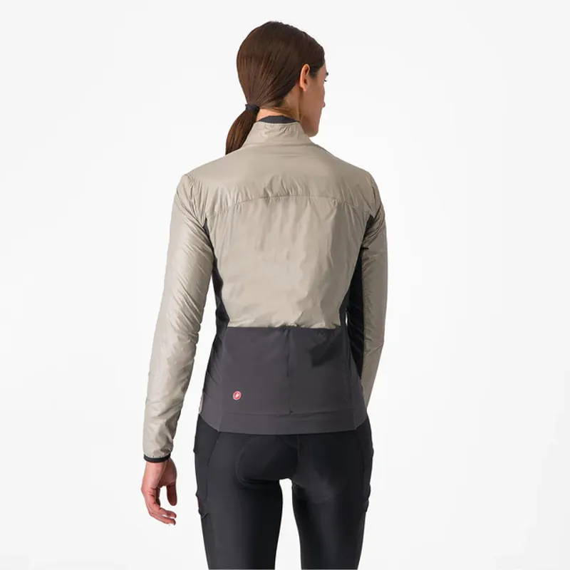 Castelli Unlimited 2 Women's Puffy Jacket - Clay/Dark Grey-1