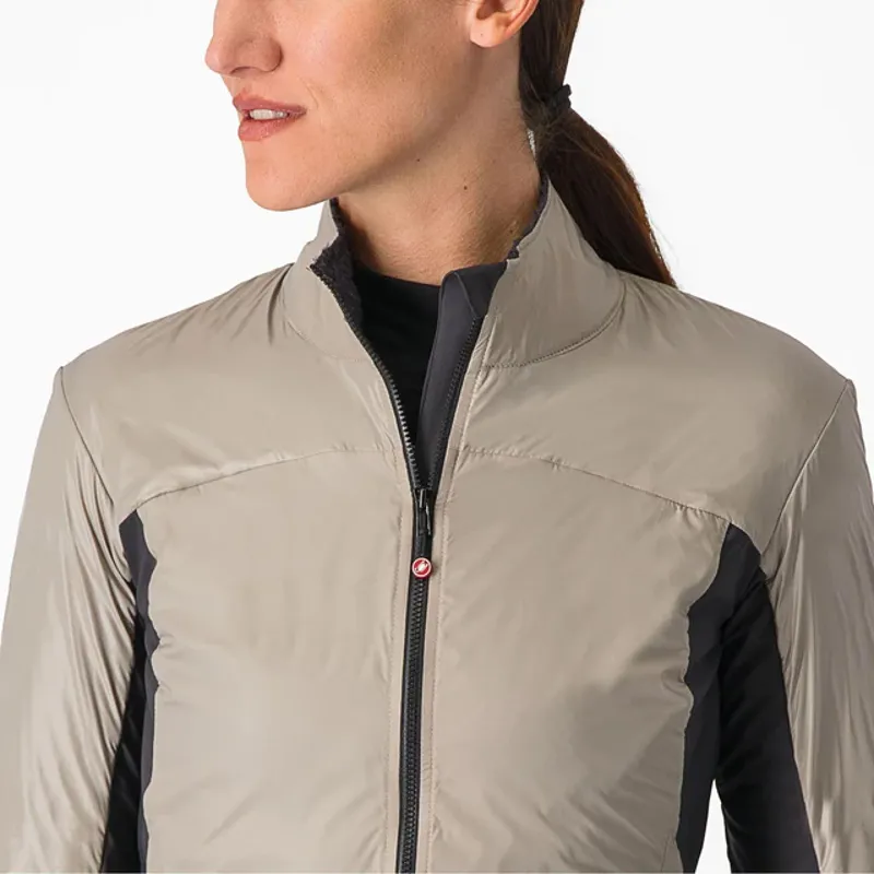 Castelli Unlimited 2 Women's Puffy Jacket - Clay/Dark Grey-6