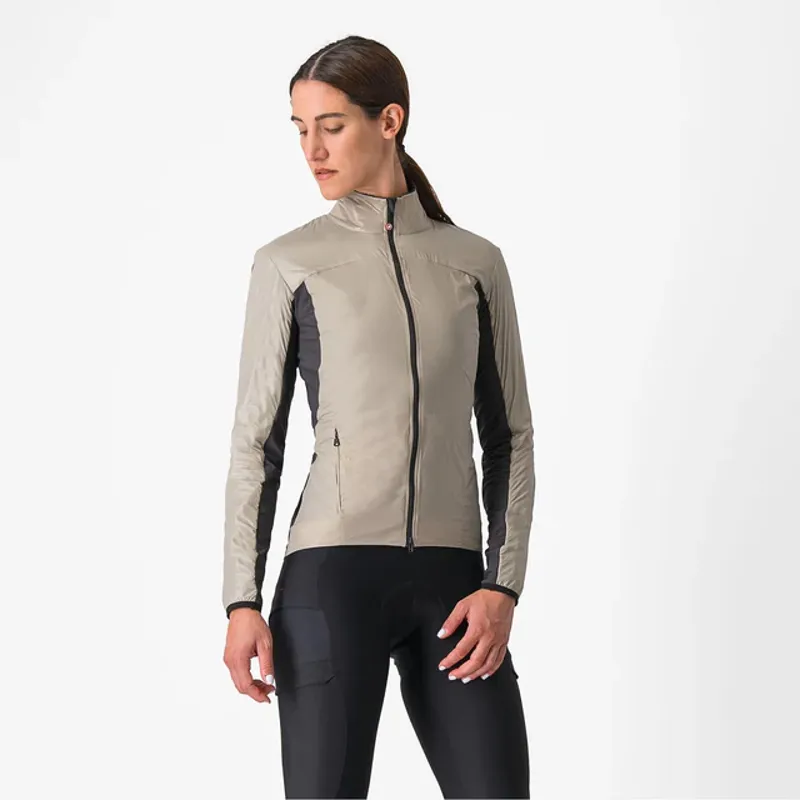 Castelli Unlimited 2 Women's Puffy Jacket - Clay/Dark Grey-2