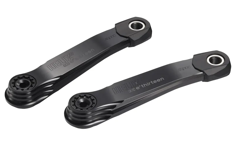 E-Thirteen Helix Race e spec Alloy Cranks for SRAM DUB -160mm - Black