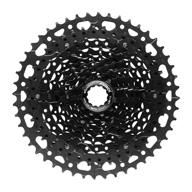 Microshift CS-G104 ADVENT X G-Series 10 Speed Cassette - Black - 11-48T