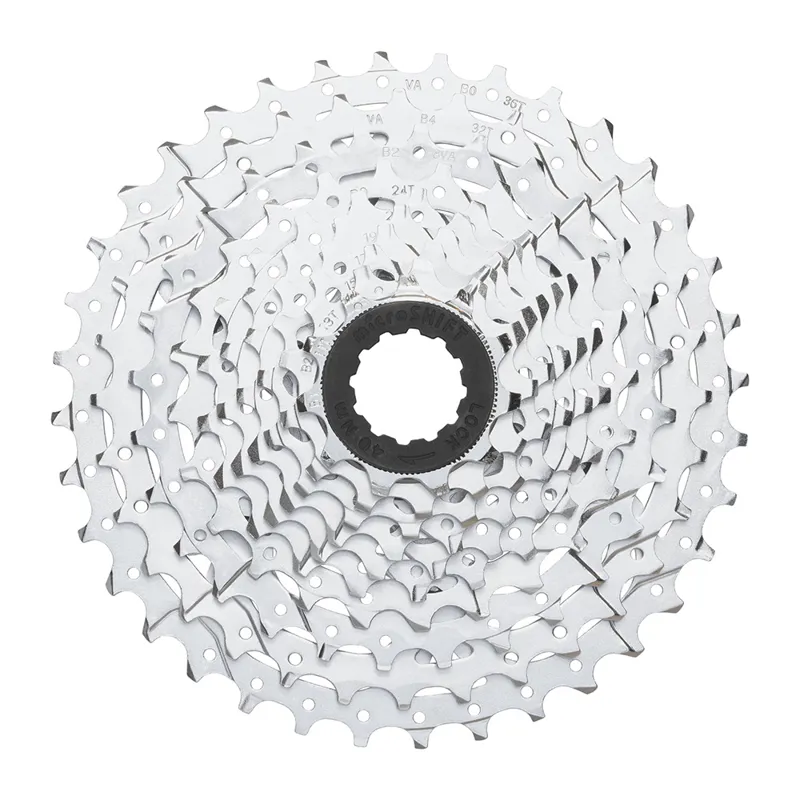 Microshift CS-H100 H-Series 10 Speed Cassettes - Silver - 11-36T
