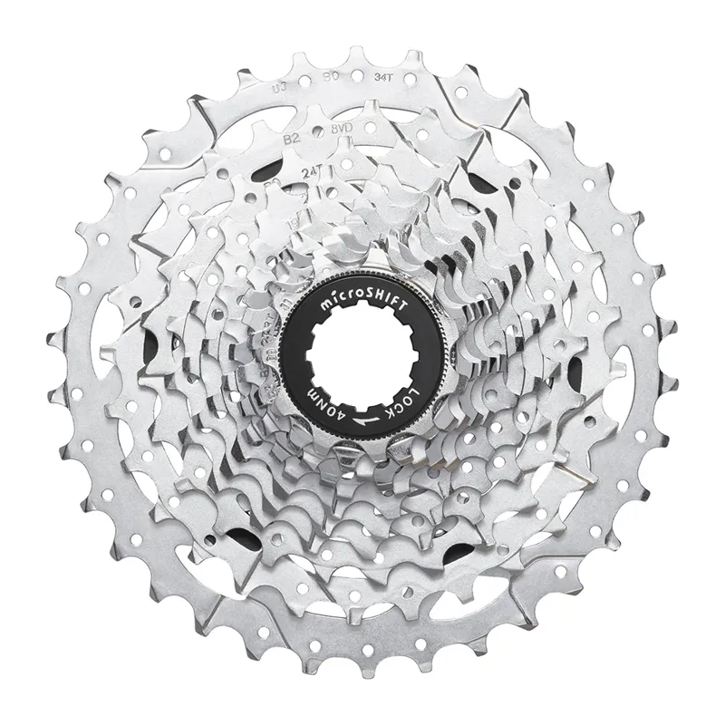 Microshift H-Series 11 Speed Cassette - 11-34T - Silver