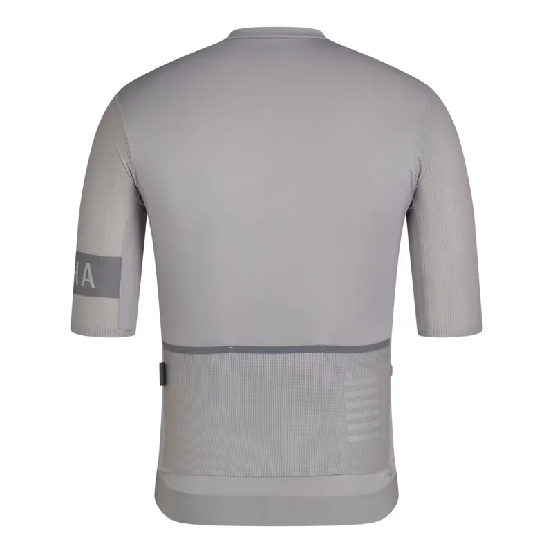 Rapha Pro Team II Men's Short Sleeve Jersey - Smoky Silver/Dark Grey-1