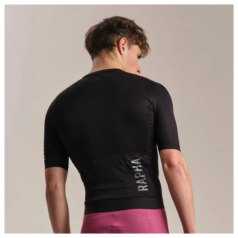 Rapha Pro Team III Men's Short Sleeve Training Jersey - Black/Dark Grey-3