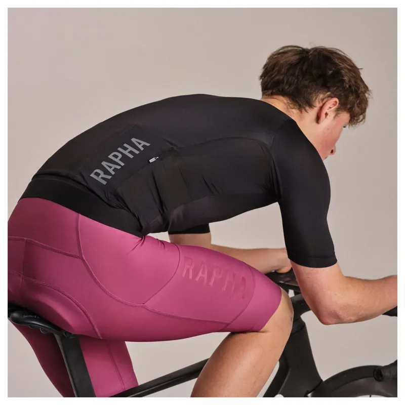 Rapha Pro Team III Men's Short Sleeve Training Jersey - Black/Dark Grey-5