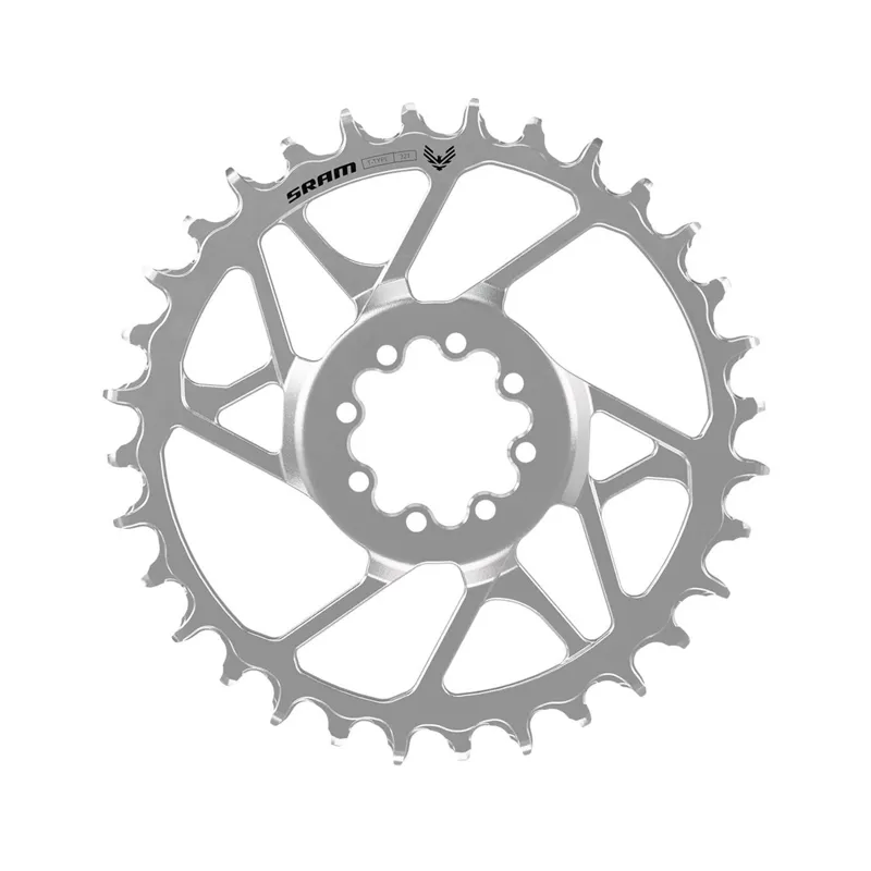 Sram Eagle 90 T-Type Steel Direct Mount 3mm Offset Chain Ring - Silver