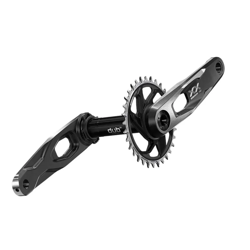 SRAM XX CL55 DUB MTB 34T T-Type 7-Speed Downhill Crankset - Black-1