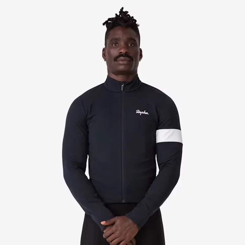 Rapha Core Men's Winter Jacket - Black/White-2