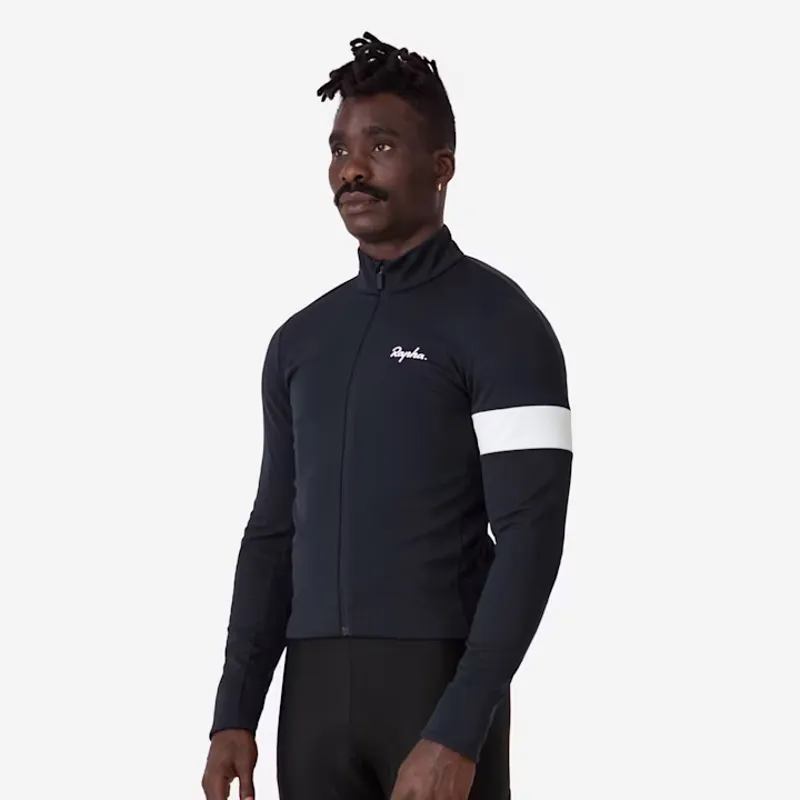 Rapha Core Men's Winter Jacket - Black/White-3