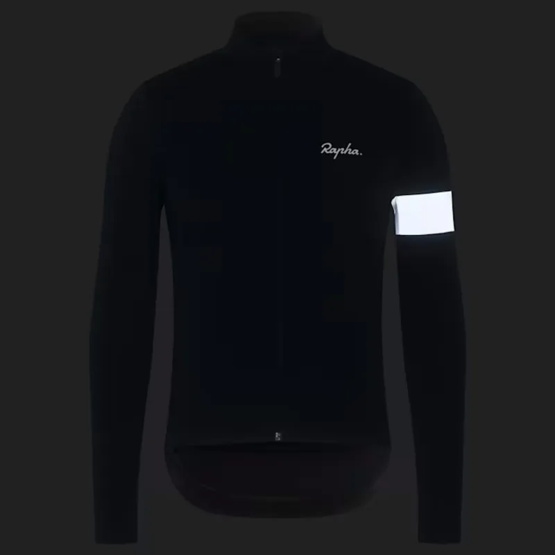 Rapha Core Men's Winter Jacket - Black/White-4