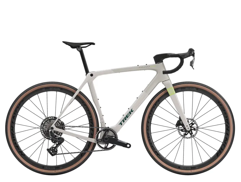 Trek Checkmate SLR 7 AXS 2027 Gravel Road Bike - Buff Beige/Supernova Splatter