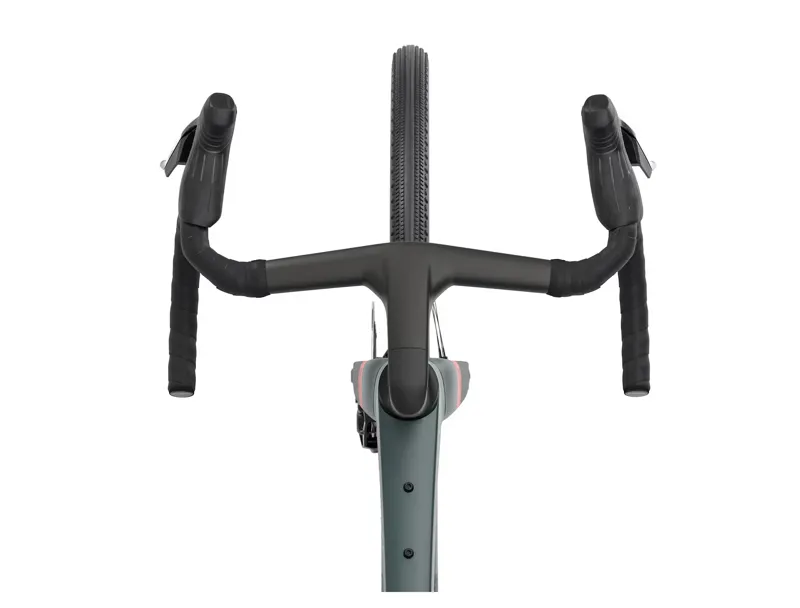 Trek Checkmate SLR 7 AXS 2026 Gravel Road Bike - Trek Black/Juniper Splatter-2