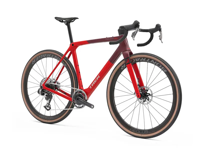 Trek Checkmate SLR 9 AXS 2026 Carbon Gravel Bike - Radioactive Red-1
