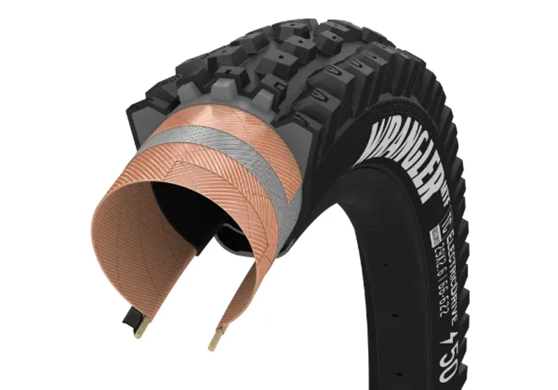 Goodyear Wrangler MTF Electric Drive MTB Tyre - 29 x 2.60 inch - Black-1