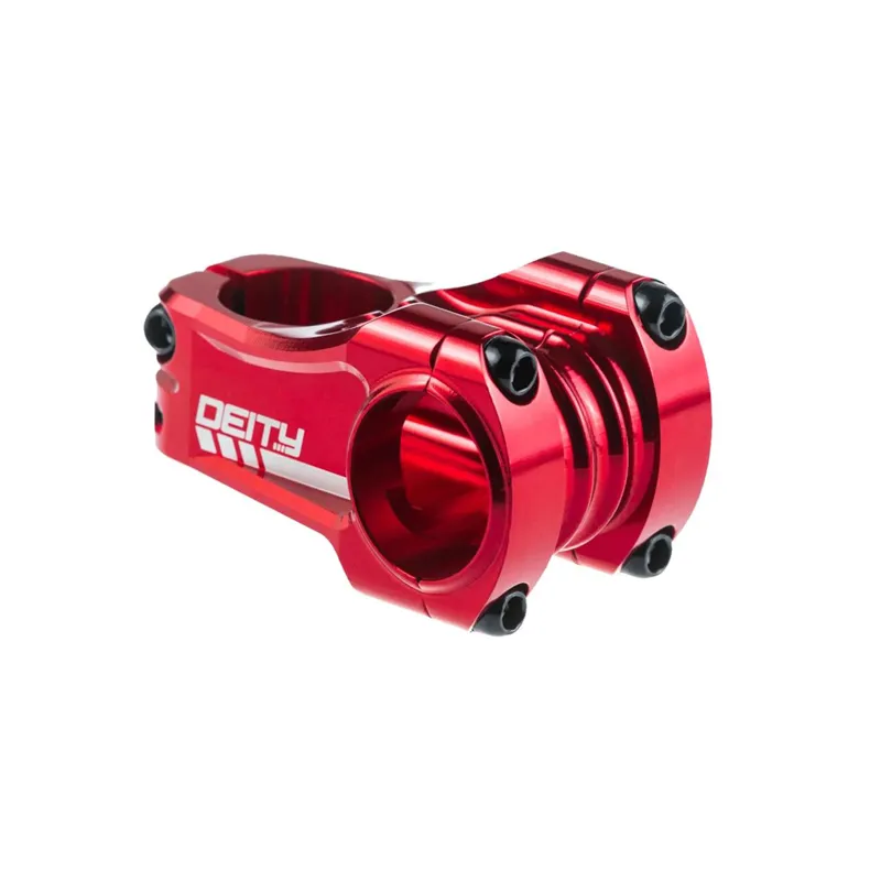 Deity Copperhead 31.8mm Clamp MTB Stem - Red-1