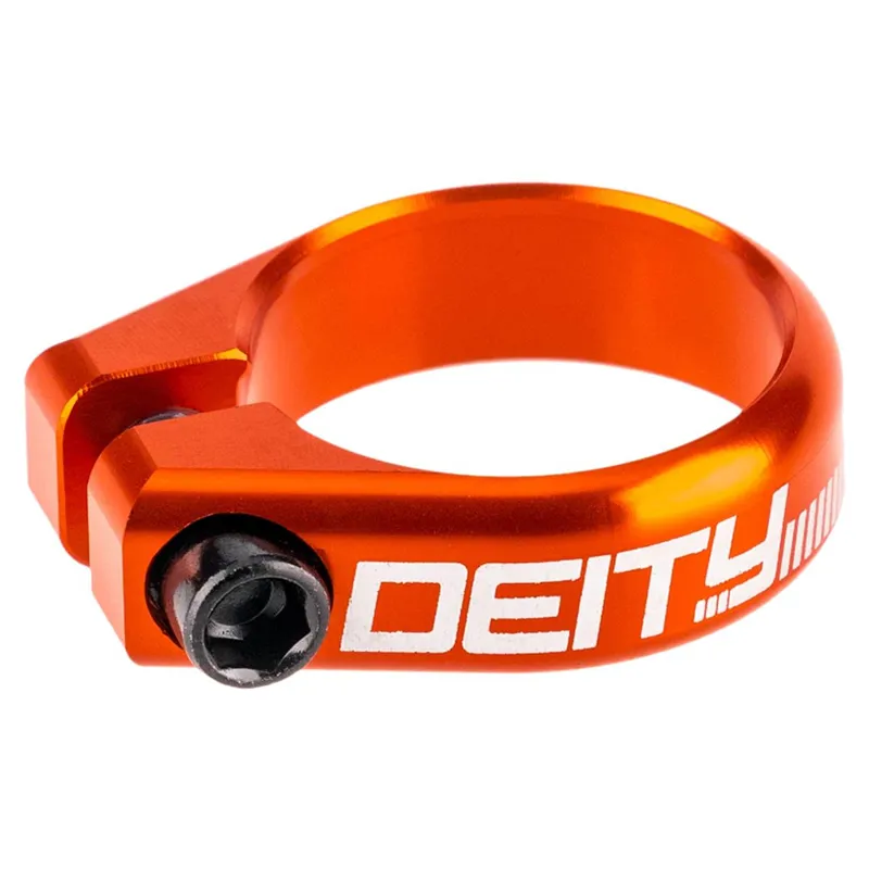 Deity Circuit Seatpost Clamp - Orange