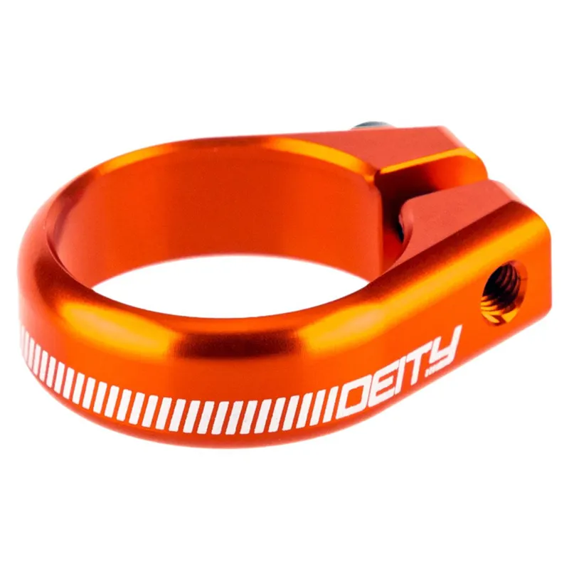 Deity Circuit Seatpost Clamp - Orange-1