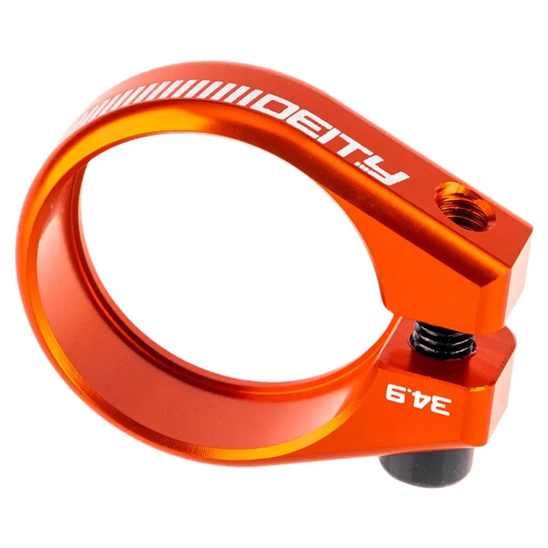 Deity Circuit Seatpost Clamp - Orange-2
