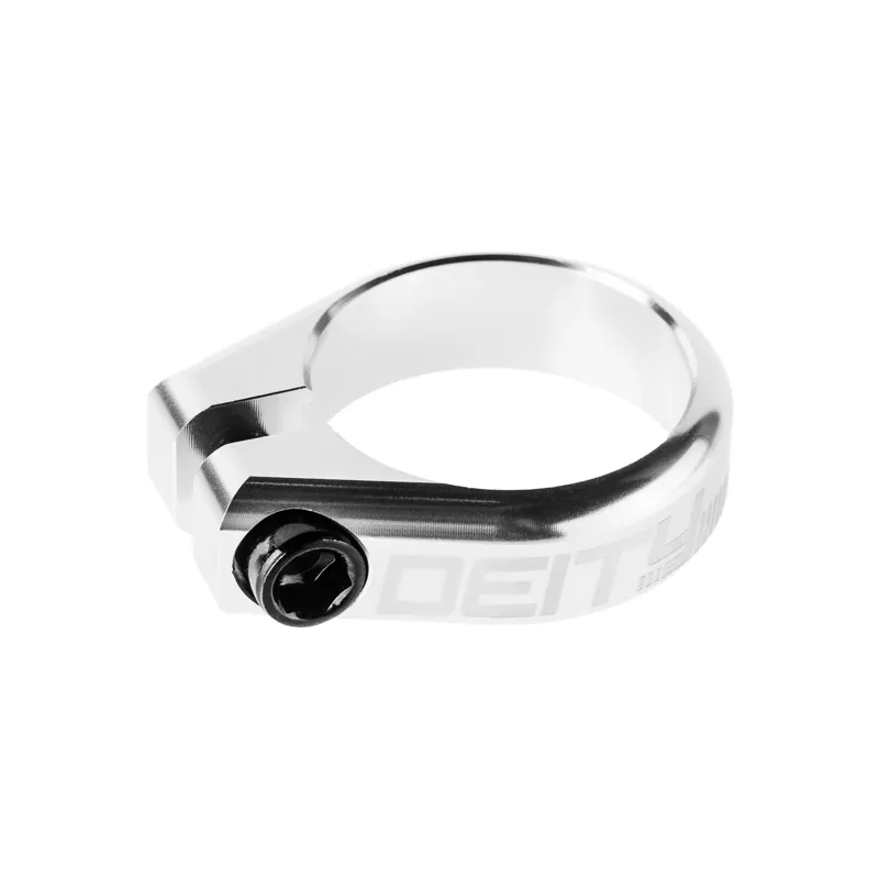 Deity Circuit Seatpost Clamp - Silver