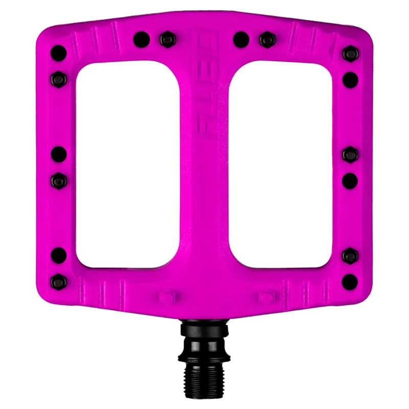Deity Deftrap Flat MTB Pedals - Pink