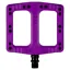 Deity Deftrap Flat MTB Pedals - Purple