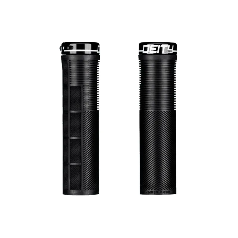 Deity Knuckleduster MTB Handlebar Grips - Black