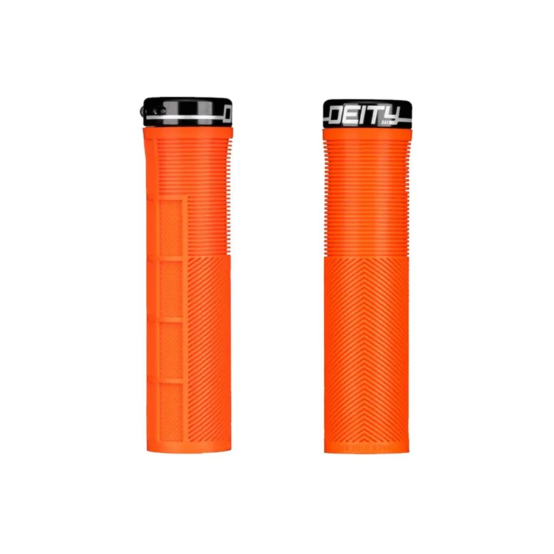 Deity Knuckleduster MTB Handlebar Grips - Orange