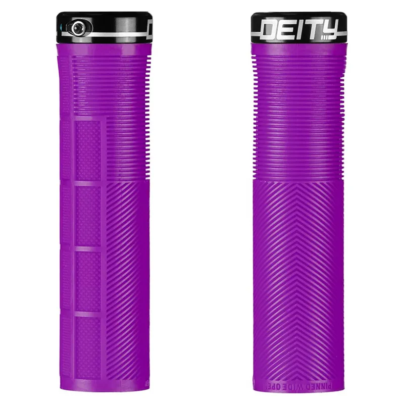 Deity Knuckleduster MTB Handlebar Grips - Purple
