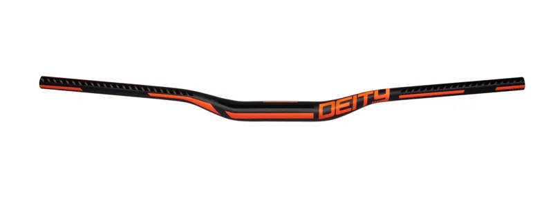 Deity Racepoint 810mm Handlebar 35mm Bore 25mm Rise - Black/Orange