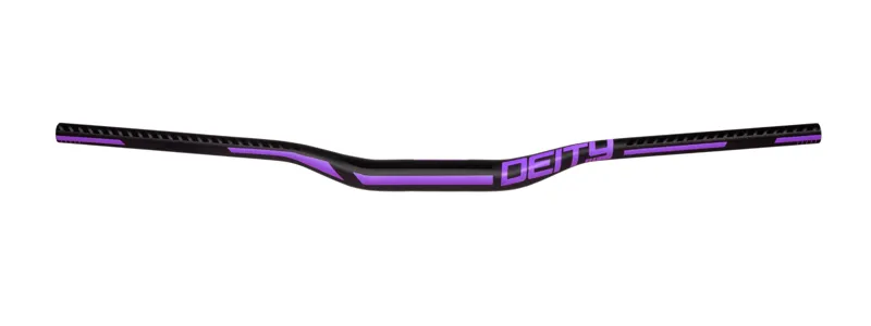 Deity Racepoint 810mm Handlebar 35mm Bore 25mm Rise - Black/Purple