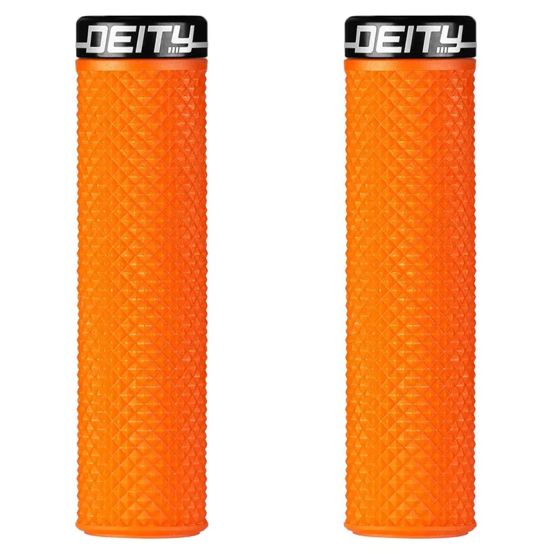 Deity Supracush MTB Handlebar Grips - Orange