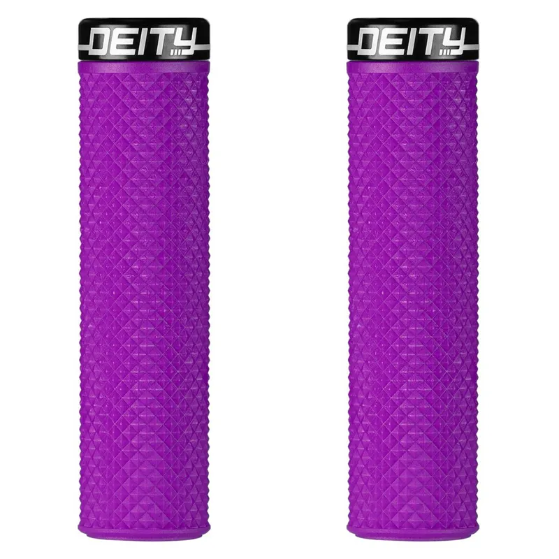 Deity Supracush MTB Handlebar Grips - Purple