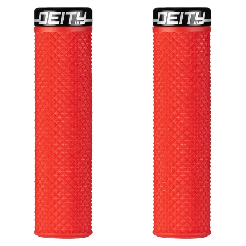 Deity Supracush MTB Handlebar Grips - Red