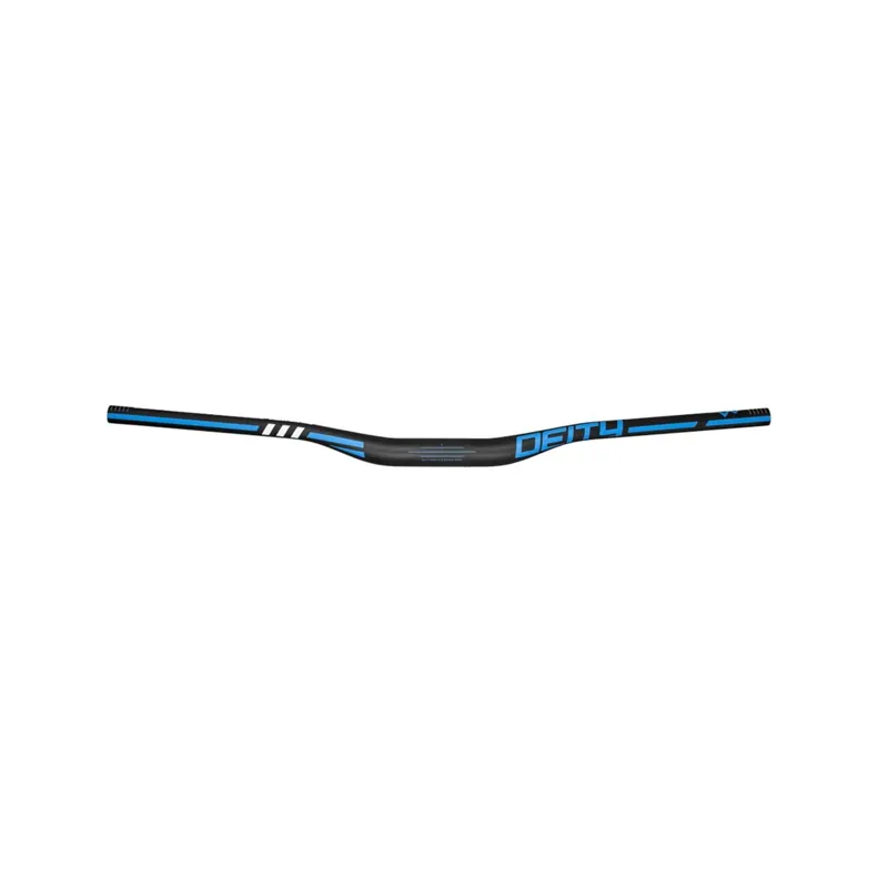 Deity Skywire Carbon Handlebar 35mm Bore 25mm Rise: 800mm - Blue