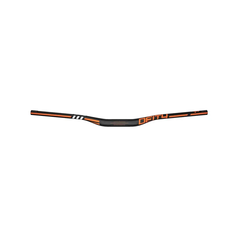 Deity Skywire Carbon Handlebar 35mm Bore 25mm Rise: 800mm - Orange