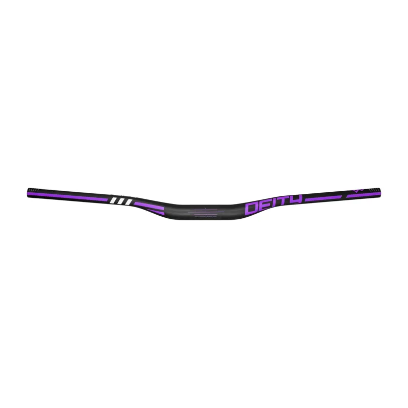 Deity Skywire Carbon Handlebar 35mm Bore 25mm Rise: 800mm - Purple