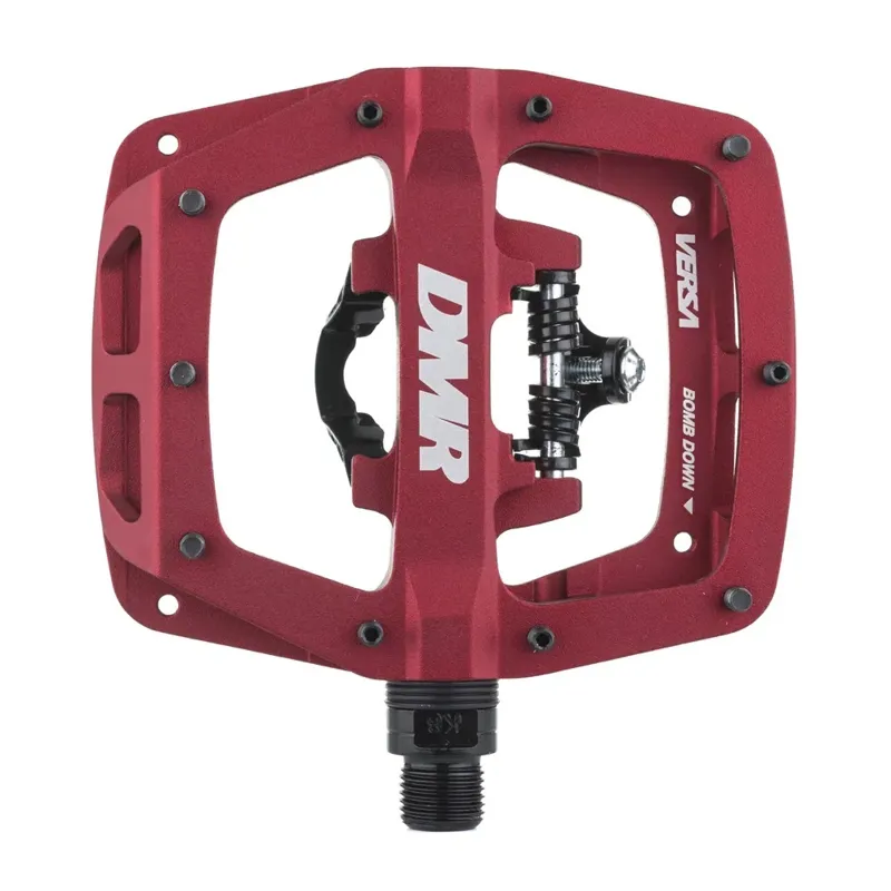 DMR Versa Clipless MTB Pedals - Red-1