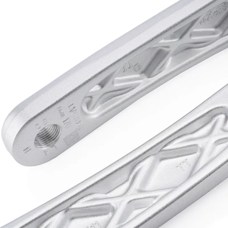 DMR Sect Aluminium Mountain Bike Cranks - Silver-3