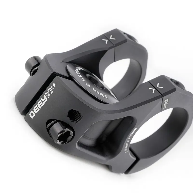 DMR Defy 35+ Vapour Blast Stem - 35mm Clamp/35mm Reach - Vapour Black-3