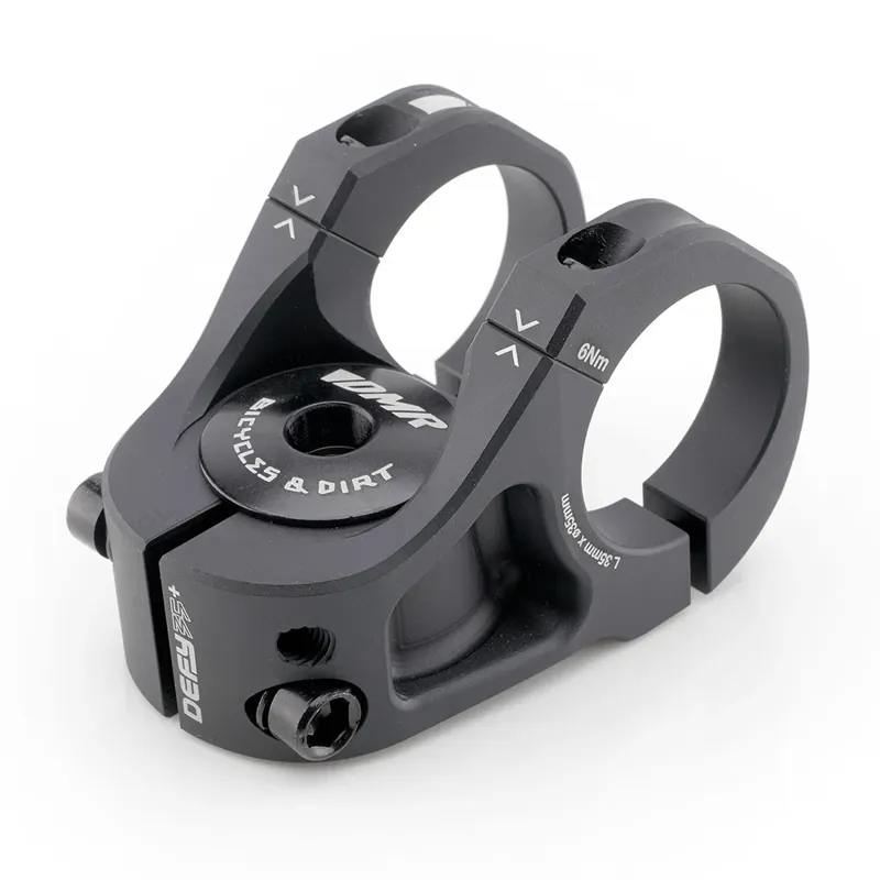 DMR Defy 35+ Vapour Blast Stem - 35mm Clamp/35mm Reach - Vapour Black-1