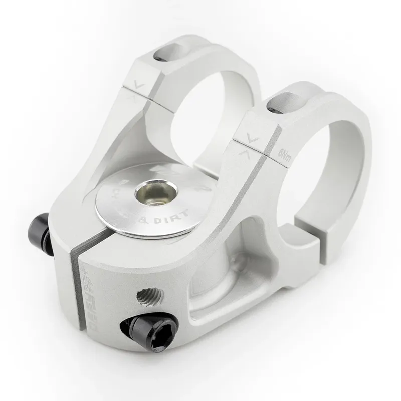 DMR Defy 35+ Vapour Blast Stem - 35mm Clamp/35mm Reach - Vapour Silver-3