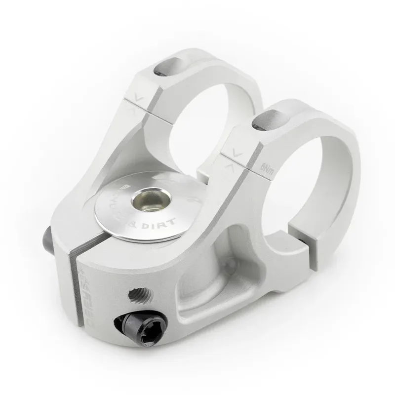 DMR Defy 35+ Vapour Blast Stem - 35mm Clamp/35mm Reach - Vapour Silver-1