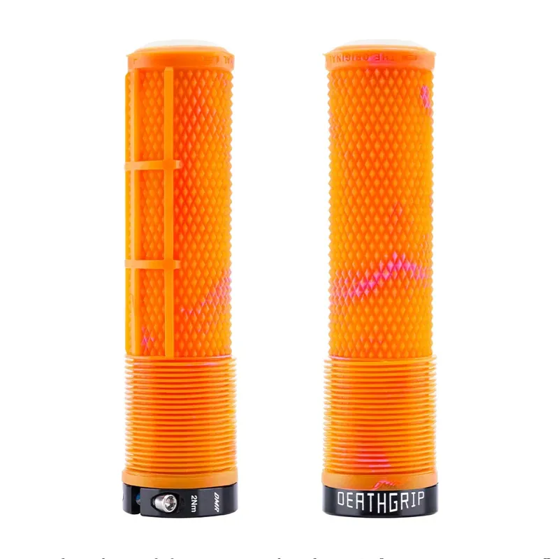 DMR DeathGrip 2 Flangeless MTB Grips - Thick - Bubblegum