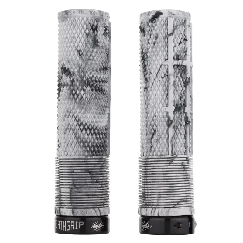 DMR BRENDOG DeathGrip MTB Grips - Thin - Snow Camo